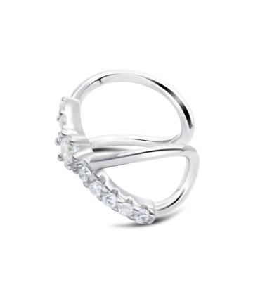 Lovely CZ Crystal Ear Cuff EC-1307